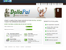 Tablet Screenshot of dollapal.com